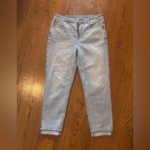 American Eagle Outfitters Light Blue Denim Mom Jean